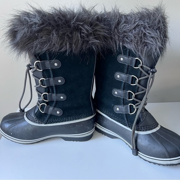 Sorel - Youth Joan of Arctic Black Oyster - Picture 4 of 7